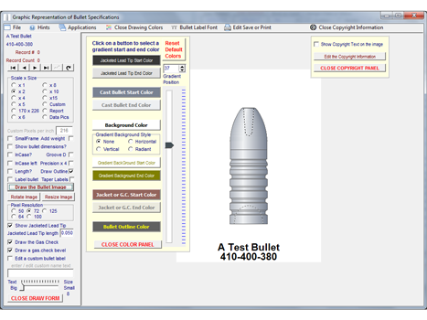 Cast Bullet Design and Evaluation ~ Professional - Version 5