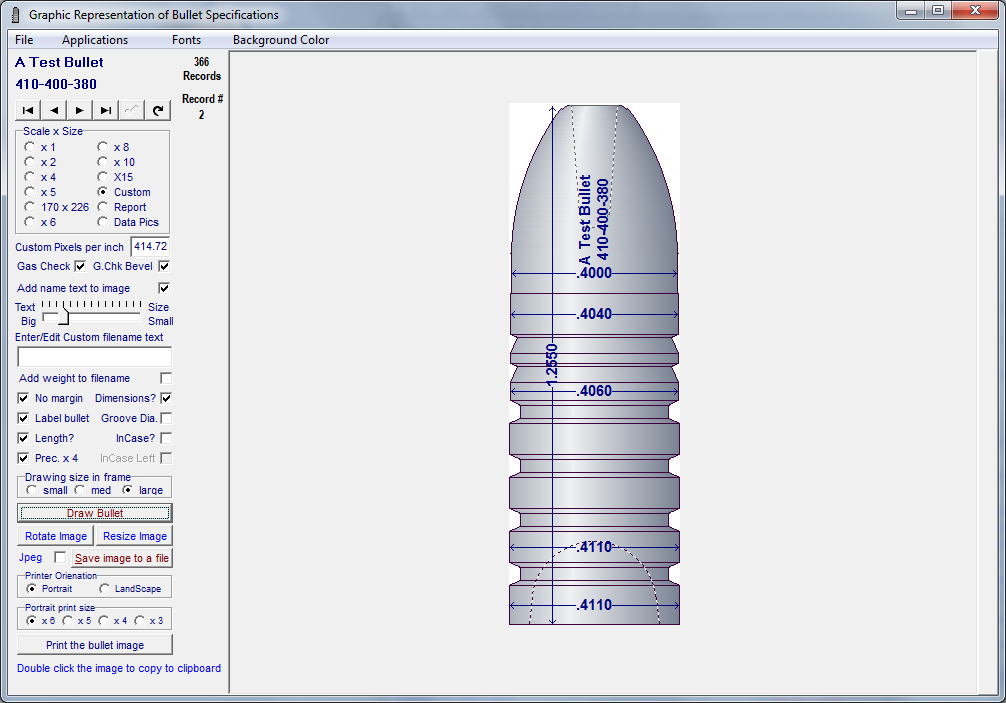 Cast Bullet Design and Evaluation ~ Basic - Version 5 - Click Image to Close
